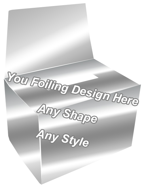 Silver Foiling Bandage Packaging Boxes