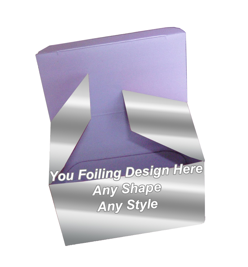 Silver Foiling Folding Packaging Boxes
