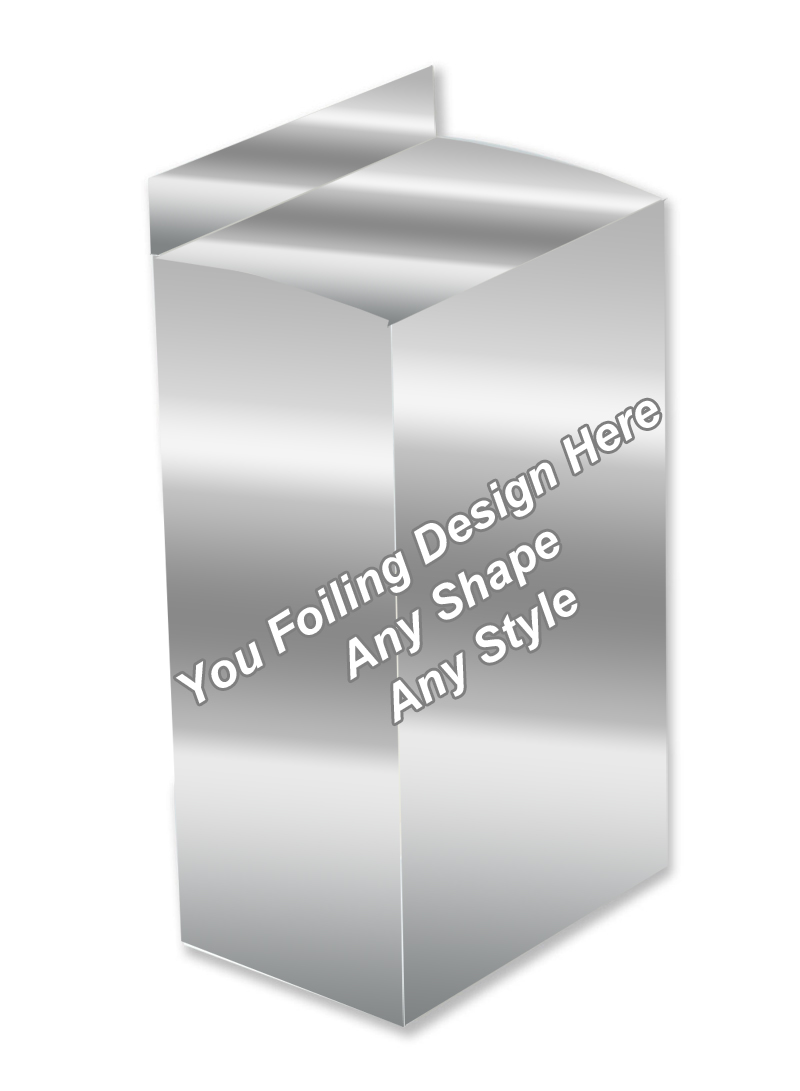 Silver Foiling Lotion Packaging Boxes