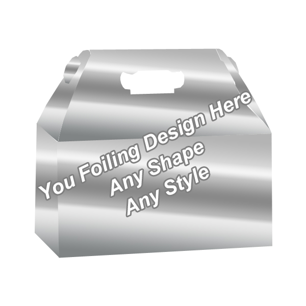 Silver Foiling Gable Boxes