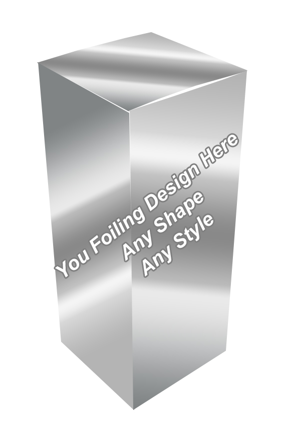 Silver Foiling E Liquid Boxes