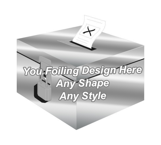 Silver Foiling Ballot Boxes