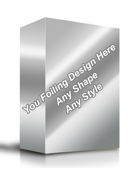Silver Foiling Product Packaging Boxes