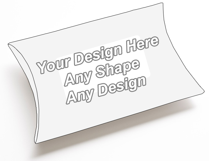 Window Pillow Style Packaging Boxes